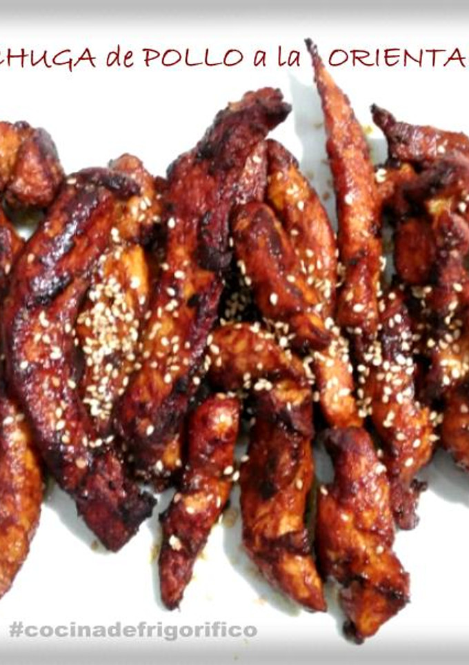 Una foto de Pechuga de pollo fácil a la oriental