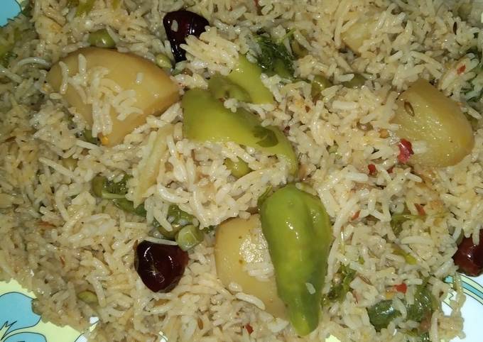 White pulao Recipe by Aqsa mukhtiar - Cookpad