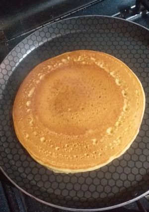 صورة لوصفة بان كيك بيغورت الخوخ
