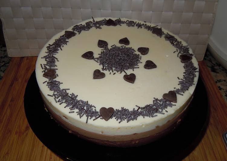 Tarta de tres chocolates (Thermomix)