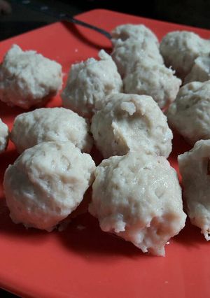 Foto resep Bakso ayam wortel
