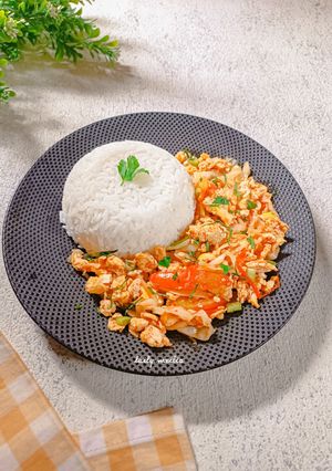 Foto resep Trio Sat Set (telur, tomat, kol)