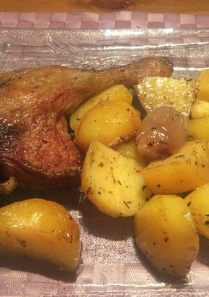 Une photo de Cuisses de canard en cocotte