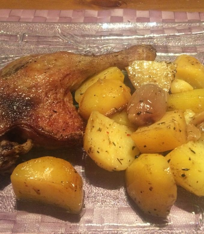 Une photo de Cuisses de canard en cocotte