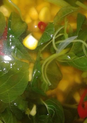 Foto resep Sayur bening bayam jagung