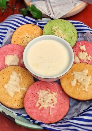 Foto resep Serabi Kuah Keju #Maree