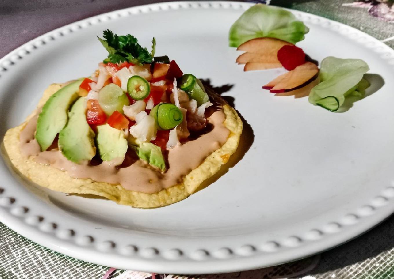 Ceviche de coliflor