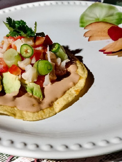 Una foto de Ceviche de coliflor