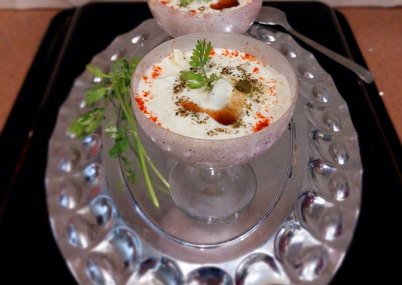 Chatpate Dahi Aloo