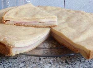 Una foto de Torta de fiambre batida 🥧