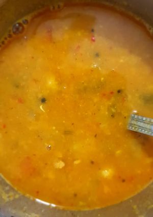 A picture of Sambhar.