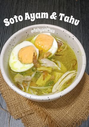 Foto resep Soto Ayam & Tahu