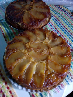 Una foto de Torta de manzana invertida!!!