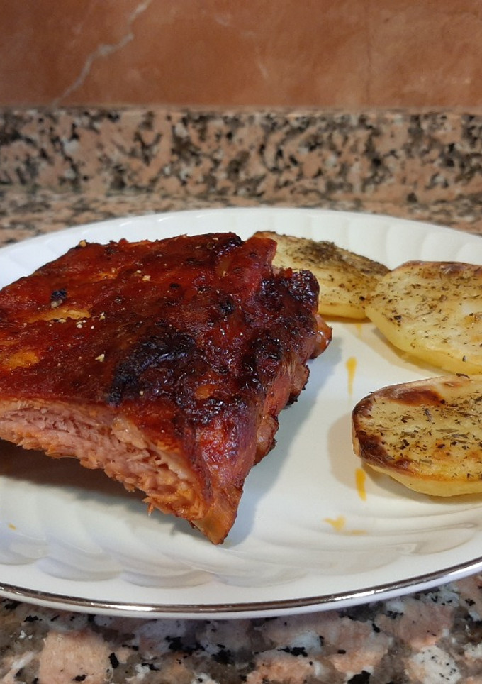 Una foto de Costillas Adobadas con Miel