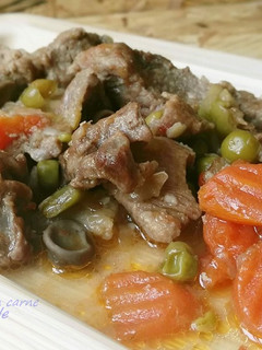 Una foto de Menestra con carne