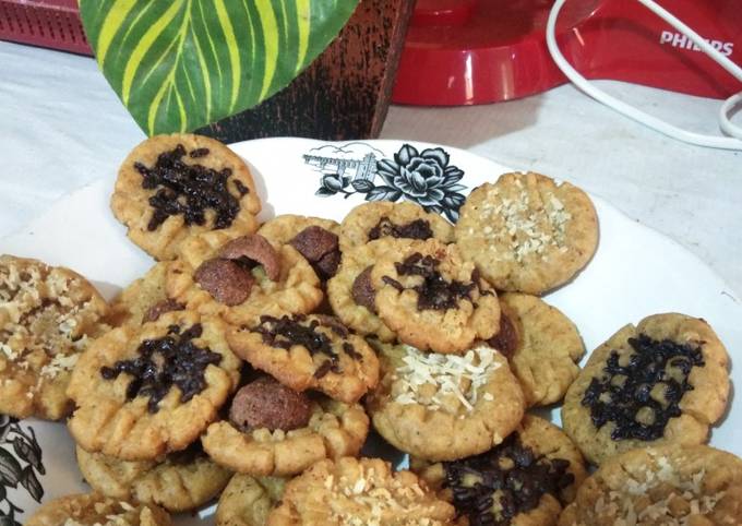 Cappucino Cookies (Teflon/Wajan, No Oven, No Mixer)