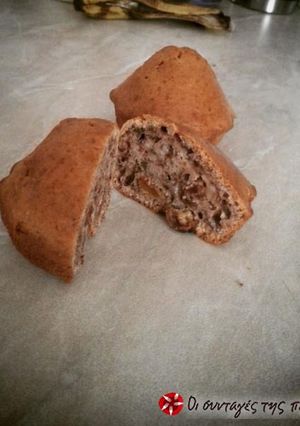 Φωτογραφία της συνταγής Muffins με κανέλα, σταφίδες και καρύδια