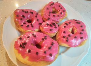 Foto di Donut con friggitrice ad aria