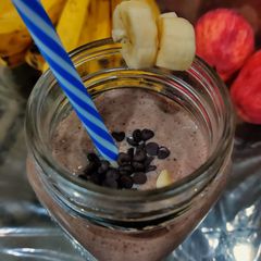 A picture of Choco banana smoothie.
