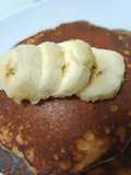 Banana oatmeal pancake