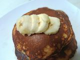 Banana oatmeal pancake