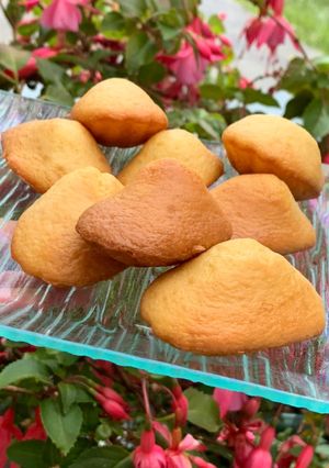 Une photo de Madeleines légères au citron