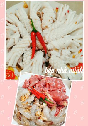 Hình của món Lẩu nấm.