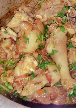 A picture of Chicken fry.