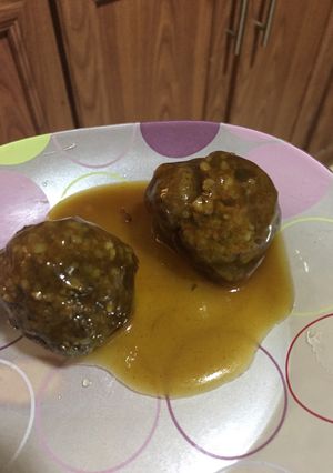 صورة لوصفة كفتة الارز بالصوص البنى