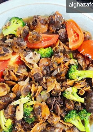 Foto resep Tumis kerang kupas brokoli