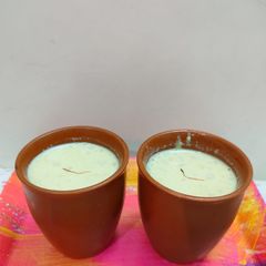 A picture of Kesar Badam Milk.