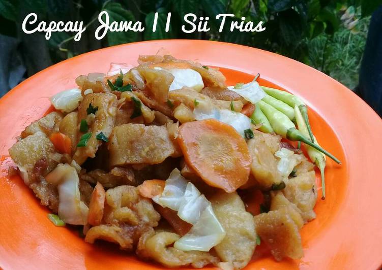 Resep Capcay  jawa  capcay  kering   oleh Sii Trias Cookpad