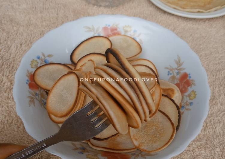 Recipe of Homemade Mini Pancakes (Pancake Cereal)