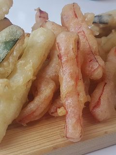 Una foto de Verduras en tempura