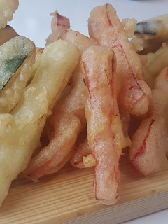 Una foto de Verduras en tempura