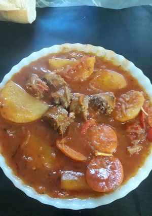 Una foto de Chorizo a la pomarola