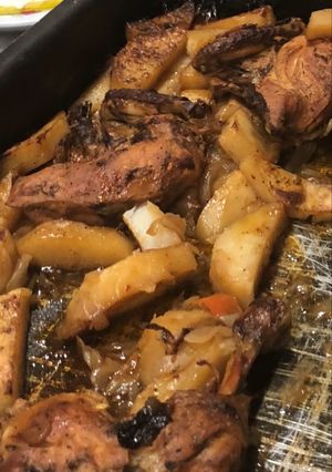 صورة لوصفة صينية دجاج بالفرن