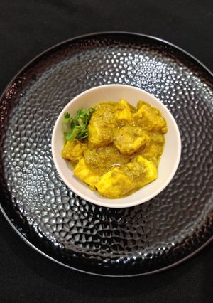 A picture of BASIL PANEER (No onion no garlic).
