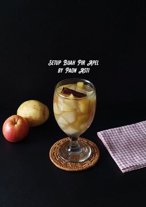 Foto resep Setup Buah Pir Apel
