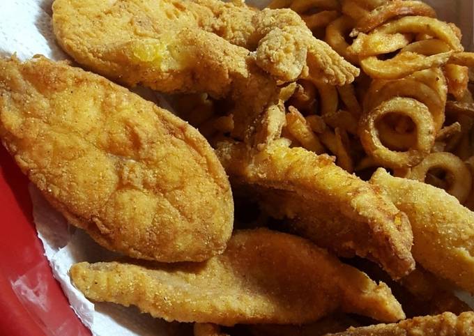 Sharon's fried catfish