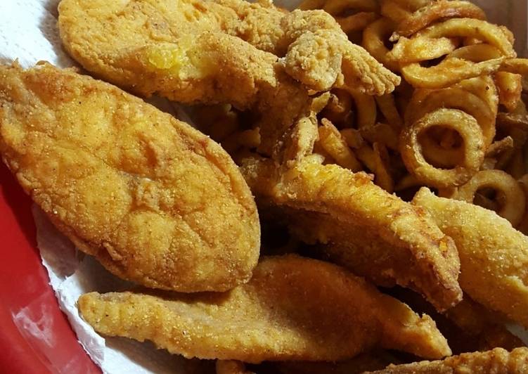 Recipe of Homemade Sharon&#39;s fried catfish