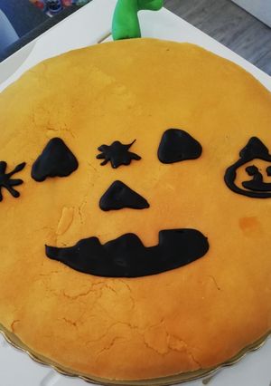 Une photo de Gâteau chocolat, décors 🎃 citrouille par ma petite pâtissière