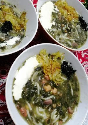 عکسی از دستور آش رشته 🍜🍵