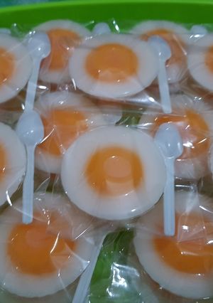 Foto resep Puding telur ceplok