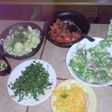 Ensalada surtida con jurel