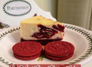 Gambar 👩‍🍳Red Velvet Oreo Cheese Cake