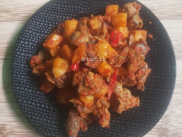 Cara Sederhana Membuat Resep  Sambal Goreng Kentang Ati Ampela yang Bikin Ngiler, Bikin Ketagihan