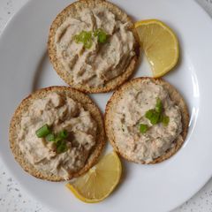 A picture of Smoked mackerel pate.