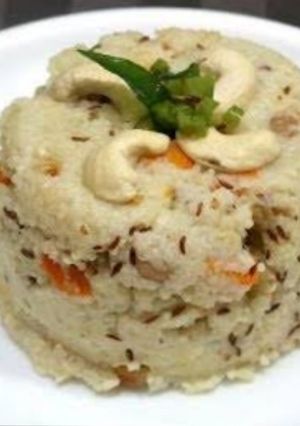 A picture of Samak rice upma.