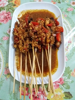 Foto resep Sate Ayam Sambal Kacang